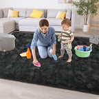 Chicrug Soft Area Rugs for Bedroom Living Room Plush Fluffy Rug 3x5 | Shag - Image 6