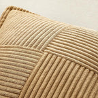 MIULEE Decorative Euro Sham Throw Pillow Covers 24x24 Inch Brown 2 Pack | Boho - Image 5
