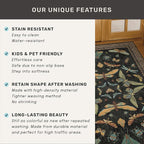 3x5 Entryway Rug Non Slip Washable - Image 7