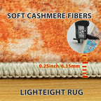 9x12 Area Rugs for Living Room Washable Bedroom Dining Room Colorful | Modern - Image 6
