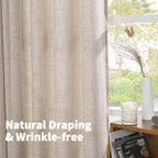 YoungsTex Extre Long Linen Curtains - Image 4