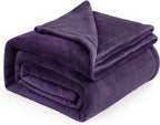 Bedsure GentleSoft Fleece Blankets Queen Size Purple by Unknown