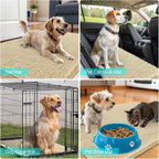 OLANLY Dog Door Mat for Muddy Paws 32x20, Super Absorbent Chenille Mud Mat | - Image 7