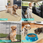 OLANLY Dog Door Mat for Muddy Paws 45x27, Super Absorbent Chenille Mud Mat | - Image 7