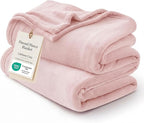 Bedsure GentleSoft Pink Fleece Blankets Queen Size by Unknown