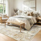 RELEANY Washable 8'x10' Abstract Area Rug - Image 3