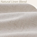 100% Blackout Curtains 120 Inch Length 2 Panels Set - Image 3