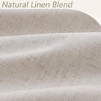 100% Blackout Curtains 84 Inch Length 2 Panels Set - Image 3