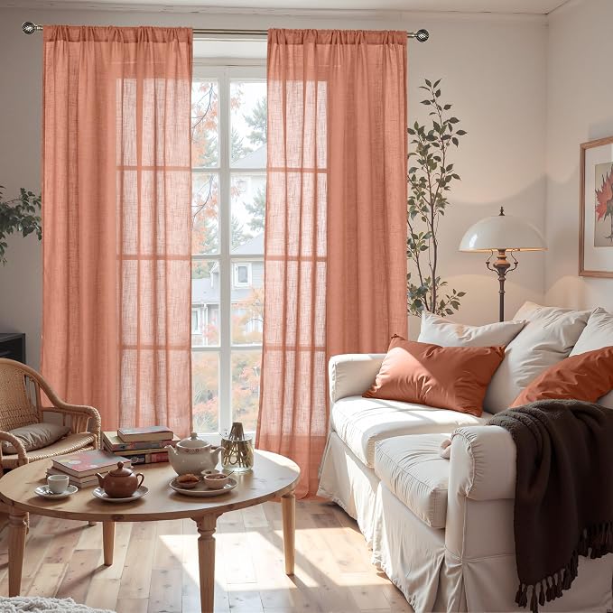 BGment Extra Long 108 Inch Length Curtains - Image 2