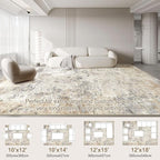 UERMEI 10x14 Washable Area Rug - Image 6