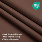 Joydeco Blackout Curtains 108 Inches Long, Thermal Insulated Black Out Curtains - Image 5