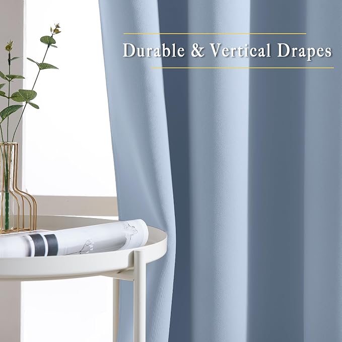 NICETOWN Insulated Curtains Blackout Draperies - Image 5