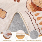 DUKINO 2.6x8 Kitchen Runner Rug, Washable Non Slip Dog Rug, Stain Resistant - Image 6