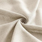 MIULEE Beige Linen Curtains 52x96 Inch 2 Panels - Image 8