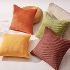 Topfinel Fall Burnt Orange Decorative Throw Pillows Covers 18x18 Inch Set of 4 - Image 5