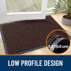 OLANLY Front Door Mat 59x23, Waterproof Heavy-Duty Indoor Outdoor Doormat | - Image 4