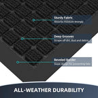 Front Door Mat Outside Entrance, Heavy Duty Waterproof Doormat | 61.5"x36" - Image 4