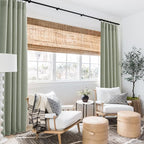 RYB HOME Extra Long Linen Curtains - Image 6