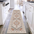 Yamaziot Washable Runner Rug, 2x8 Non-Slip Boho Vintage Hallway Kitchen Rug | by Yamaziot