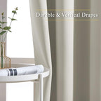 NICETOWN Natural Room Darkening Curtains - Image 5