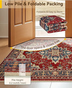 RELEANY Washable Area Rug, Square 10'x10', Water Repellent, Pet Friendly - Image 3