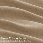 Sand Beige Curtains 102 Inches Long - Image 4