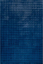 nuLOOM Jeni Navy Checkered Washable Area Rug - Image 5
