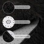 Chicrug Soft Area Rugs for Bedroom Living Room Plush Fluffy Rug 3x5 | Shag - Image 6