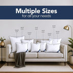 Utopia Bedding 16x16 Throw Pillow Inserts, Decorative Pillows, Plush & - Image 3