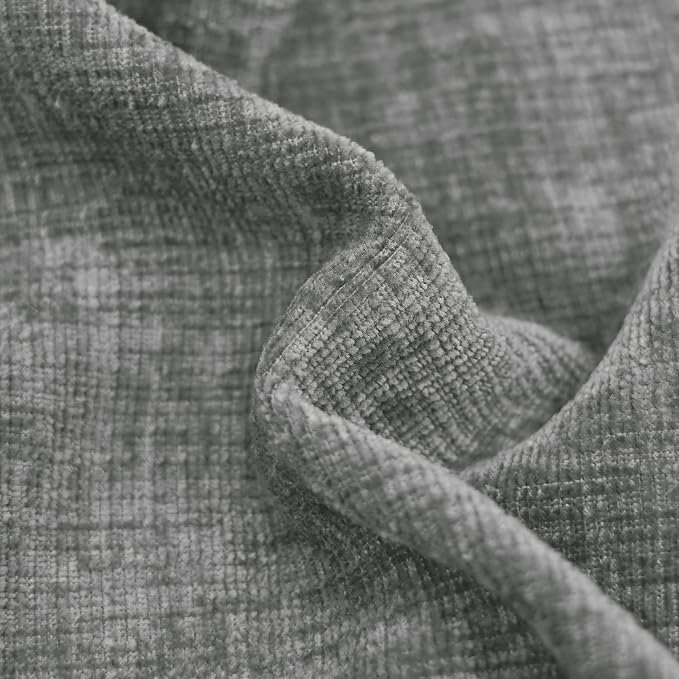 CaliTime Decorative Couch Throw Pillow Covers 24 X 24 Inches Medium Grey | Pack - Image 2
