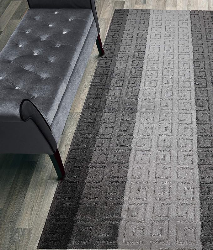 11 Ft Gray Hallway Runner Rug, Non Slip Washable, Kitchen & Entryway | 2'2" x by ORFAHOME