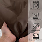 Sheer Curtains, Chocolate Sheer Curtains 78 inch Length 2 Panels Set, Rod - Image 8