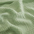 EMME Cotton Muslin King Blanket 4 Layer, Ultra Soft Breathable Bed Layering by EMME