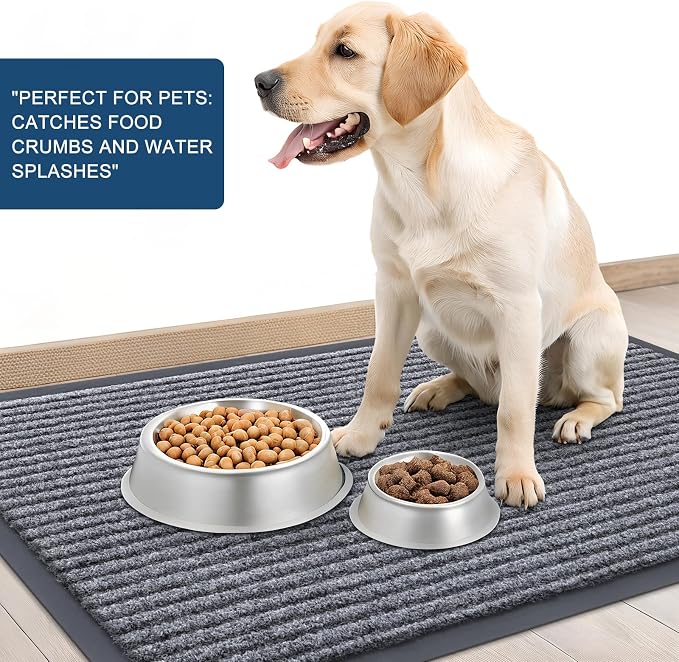 OLANLY Front Door Mat 47x32, Waterproof Heavy-Duty Indoor Outdoor Doormat | - Image 6