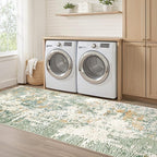 LOONGRUG Runner Rug 3x10 Washable Non-Slip Kitchen Neutral Modern Rug | - Image 7