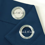 Navy Blue Thermal Blackout Curtains/52 x 108 Inch/Set of 2 Panels Room - Image 6