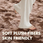 10x14 Ft Extra Large Shag Brown Area Rug - Image 5