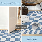 GarveeHome 2.5x8 Checkered Kitchen Runner Rug - Image 6