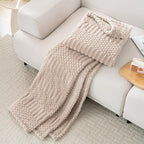 60x80 Inch Brown Twin Blanket - Image 2