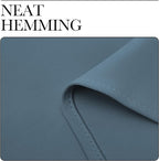 NICETOWN RV Blackout Curtains for Camper Windows, Smoky Blue, Kitchen Curtains - Image 6