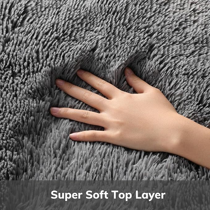 Ophanie Runner Rug for Hallway, 2.5x12 Washable Non-Slip Fluffy Soft Bedside - Image 2