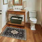 RELEANY Washable Area Rug, Small 2'x3', Water Repellent, Pet Friendly, Vintage - Image 3