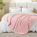 BEDELITE Pink Large Throw Blanket - Image 5