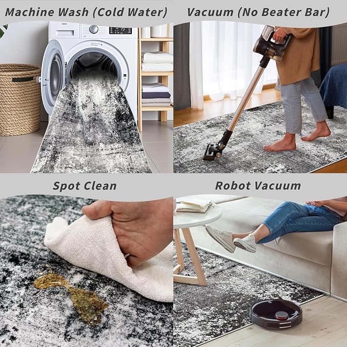 3x20 ft Extra Long Hallway Runner Rug - Image 8
