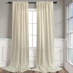 Birch Beige Linen Curtains 80 Inch Length - Image 9