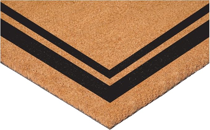Calloway Mills 152961830E Black Border 18" x 30" Monogram Doormat - Image 5