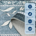 GarveeHome Provence 8x10 Area Rugs - Image 7