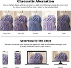 NEWCOSPLAY Fleece Ribbed Cozy Queen Blanket - Image 6