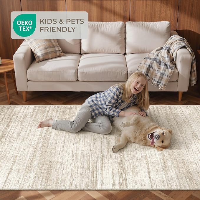 3x6 Runner Rug Non Slip, Washable Hallway Runner Rug, Nursery Room, Soft Runner - Image 9