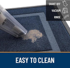 OLANLY Front Door Mat Outside 71x23, All-Season Heavy-Duty Rubber Doormat | Blue - Image 6